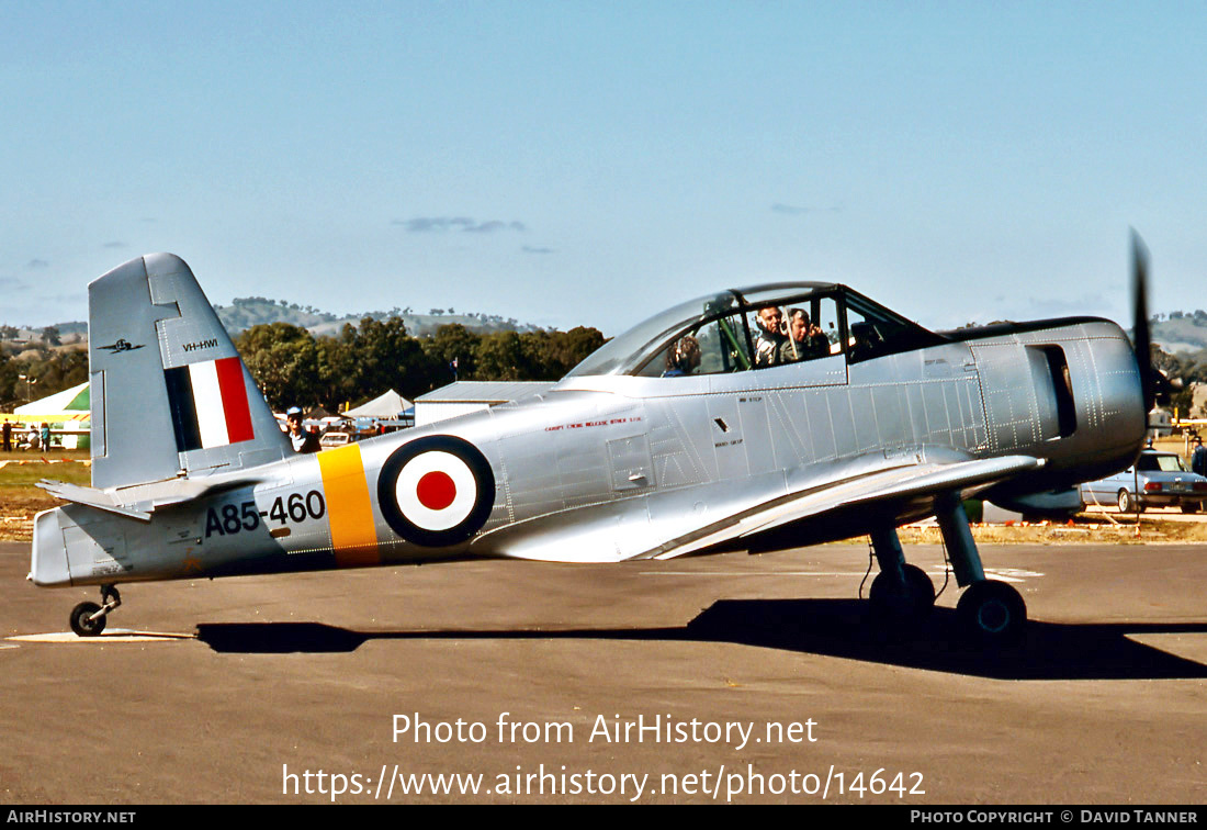 Aircraft Photo of VH-HWI / A85-460 | Commonwealth CA-25 Winjeel | Australia - Air Force | AirHistory.net #14642