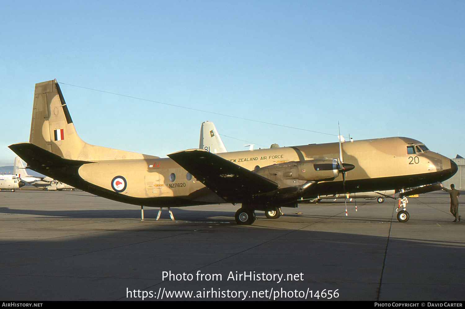 Aircraft Photo of NZ7620 | Hawker Siddeley HS-780 Andover C1 | New Zealand - Air Force | AirHistory.net #14656