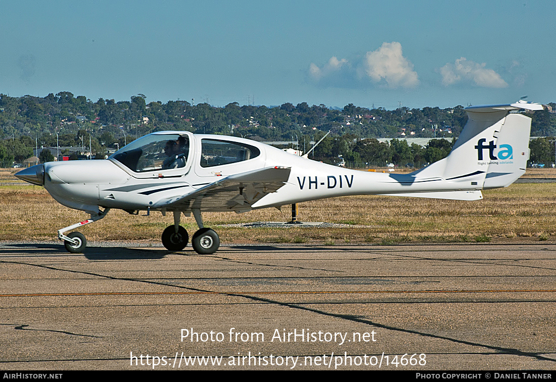 Aircraft Photo of VH-DIV | Diamond DA40 XLS Diamond Star | Flight Training Adelaide - FTA | AirHistory.net #14668
