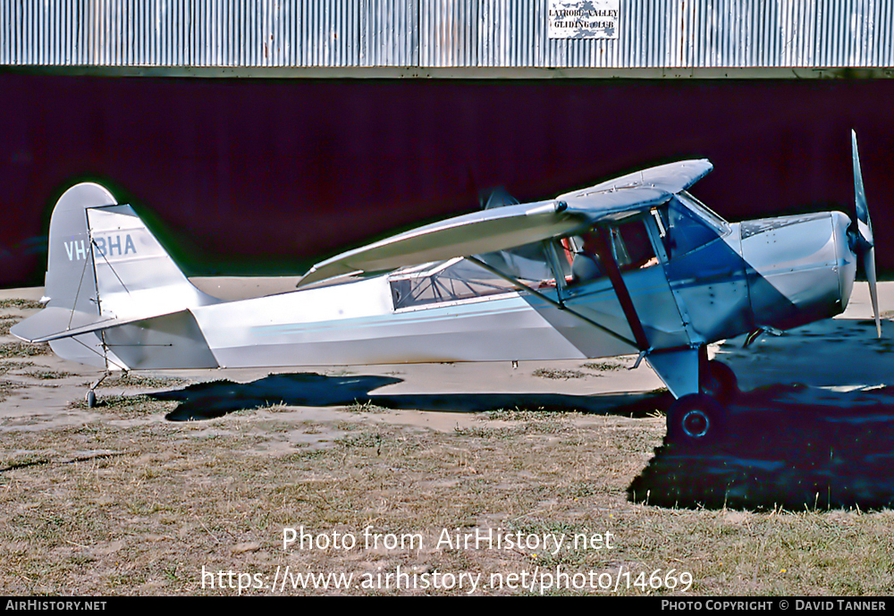 Aircraft Photo of VH-BHA | Auster J Auster Mk5 Alpha | Latrobe Valley Gliding Club Vic. | AirHistory.net #14669