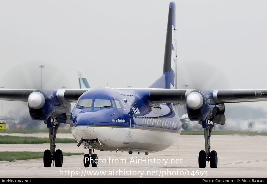 Aircraft Photo of OO-VLQ | Fokker 50 | VLM Airlines | AirHistory.net #14693