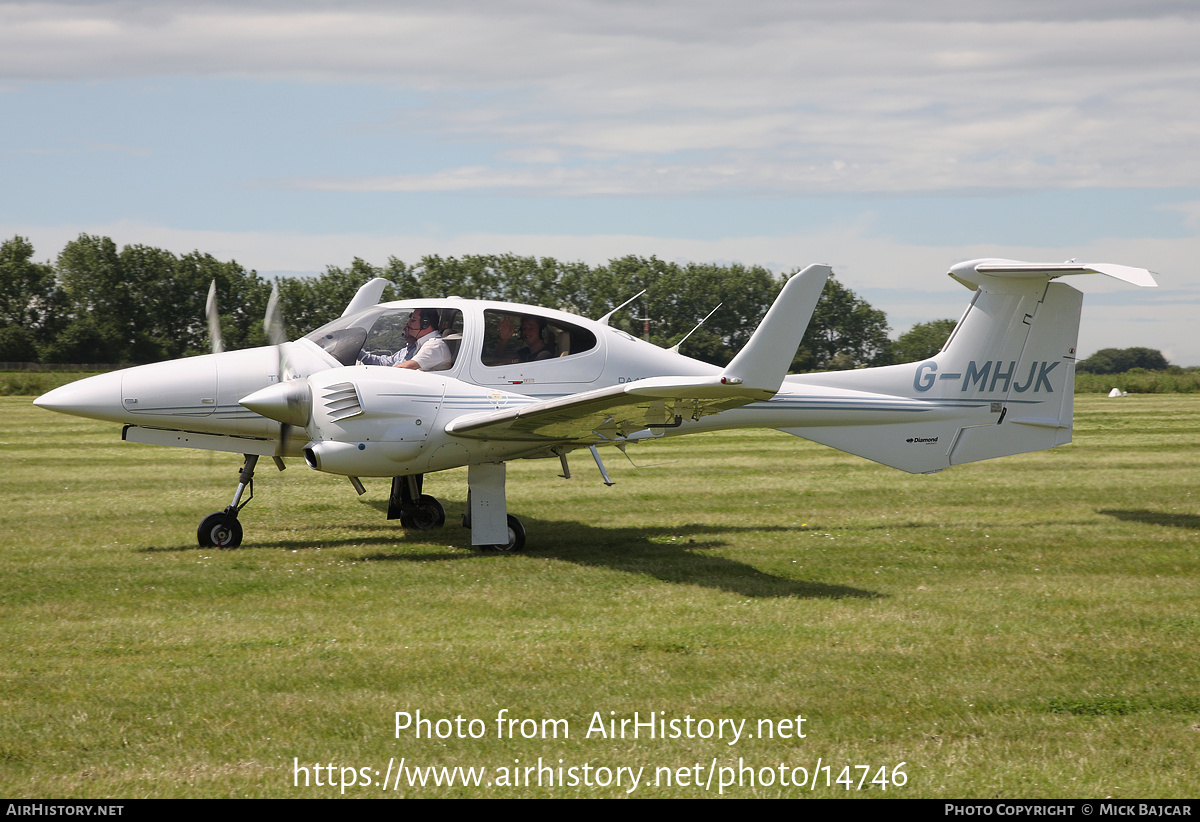 Aircraft Photo of G-MHJK | Diamond DA42 Twin Star | AirHistory.net #14746