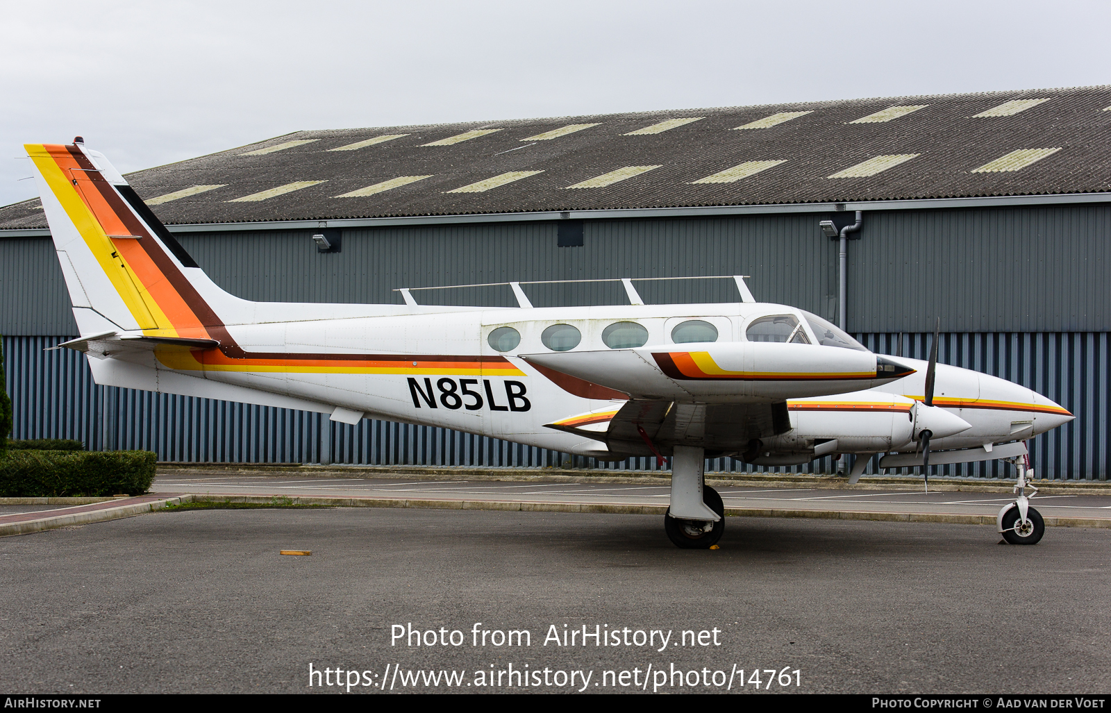 Aircraft Photo of N85LB | Cessna 340A | AirHistory.net #14761