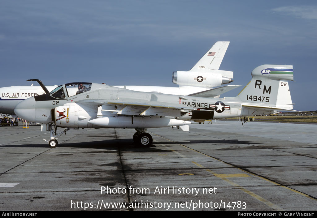 Aircraft Photo of 149475 | Grumman EA-6A Intruder (G-128/A2F-1Q) | USA - Marines | AirHistory.net #14783