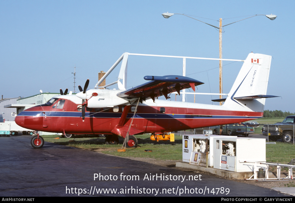 Aircraft Photo of CF-YTH | De Havilland Canada DHC-6-200 Twin Otter | Inco Ltd. | AirHistory.net #14789