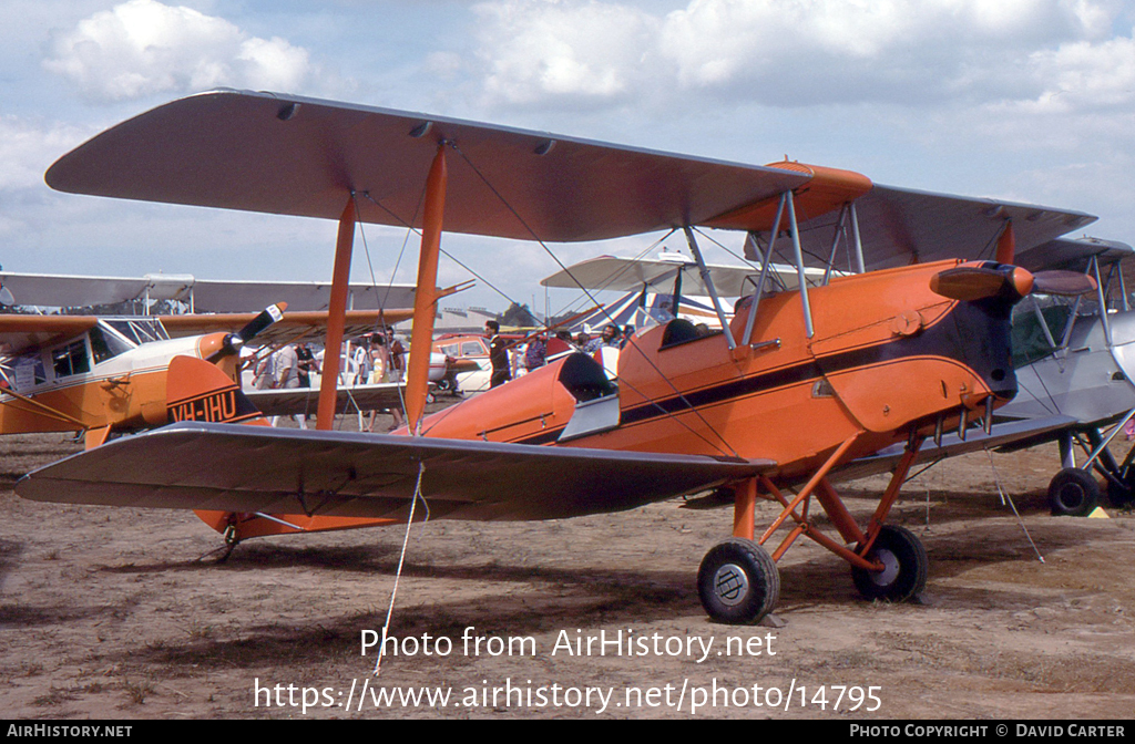 Aircraft Photo of VH-IHU | De Havilland D.H. 82A Tiger Moth | AirHistory.net #14795