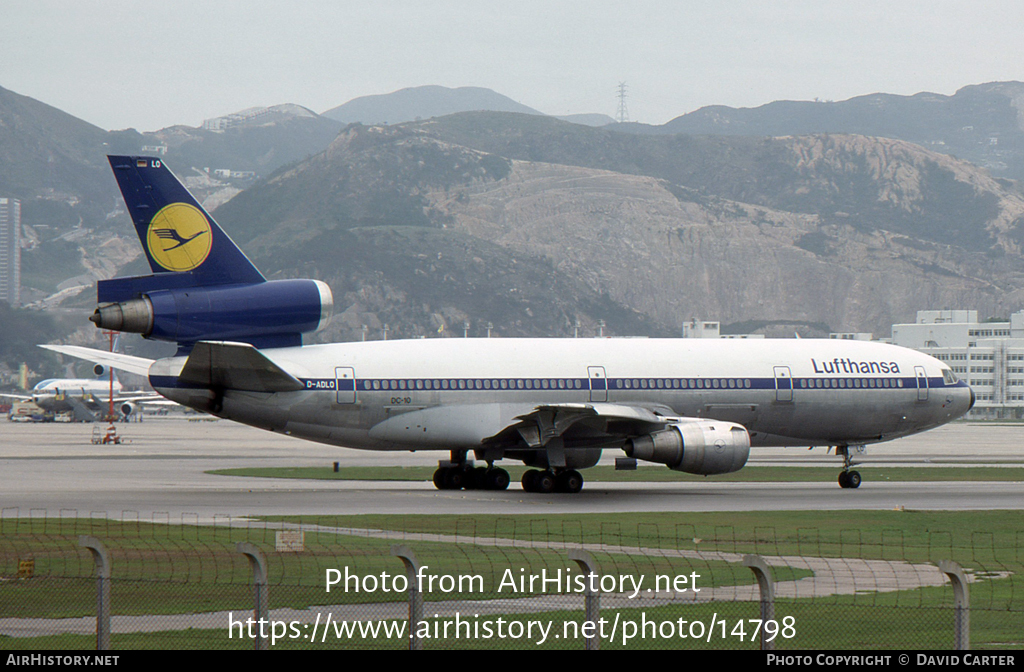 Aircraft Photo of D-ADLO | McDonnell Douglas DC-10-30 | Lufthansa | AirHistory.net #14798