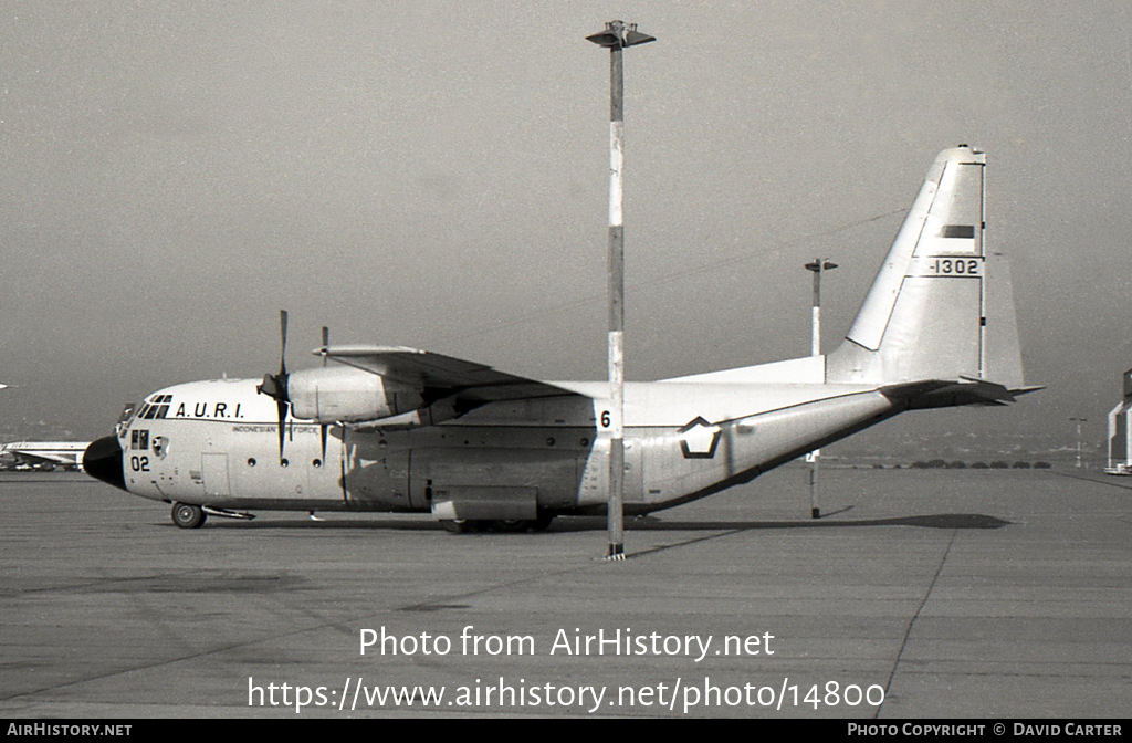 Aircraft Photo of T-1302 | Lockheed C-130B-II Hercules (L-282) | Indonesia - Air Force | AirHistory.net #14800