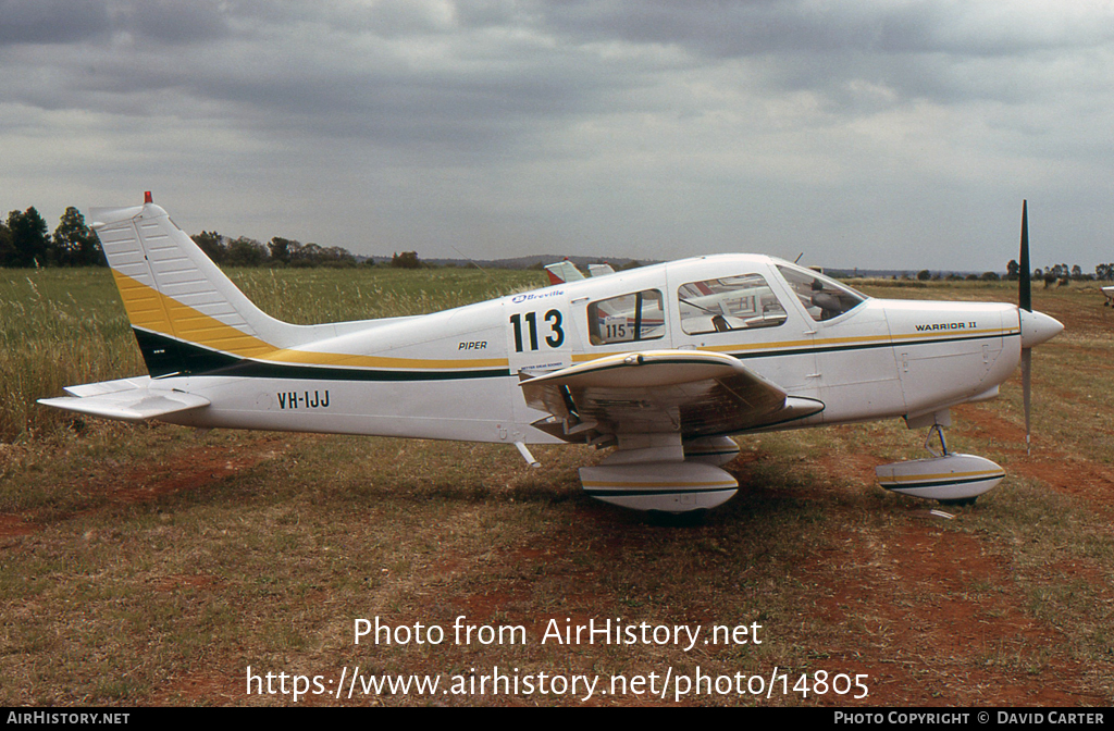 Aircraft Photo of VH-IJJ | Piper PA-28-161 Warrior II | AirHistory.net #14805