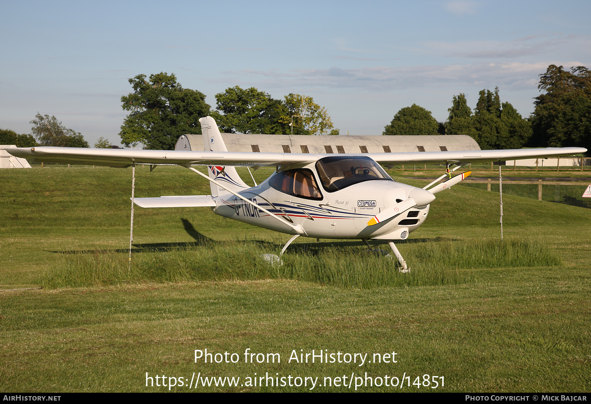 Aircraft Photo of G-TNDR | Tecnam P-2008JC | Omega Flight Taining | AirHistory.net #14851