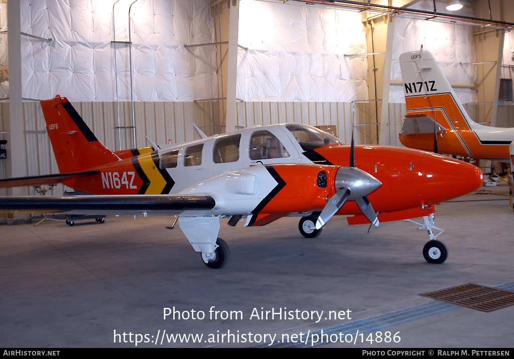 Aircraft Photo of N164Z | Beech 58P Pressurized Baron | US Forest Service - USFS | AirHistory.net #14886