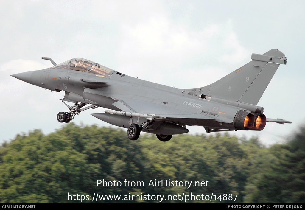 Aircraft Photo of 9 | Dassault Rafale M | France - Navy | AirHistory.net #14887