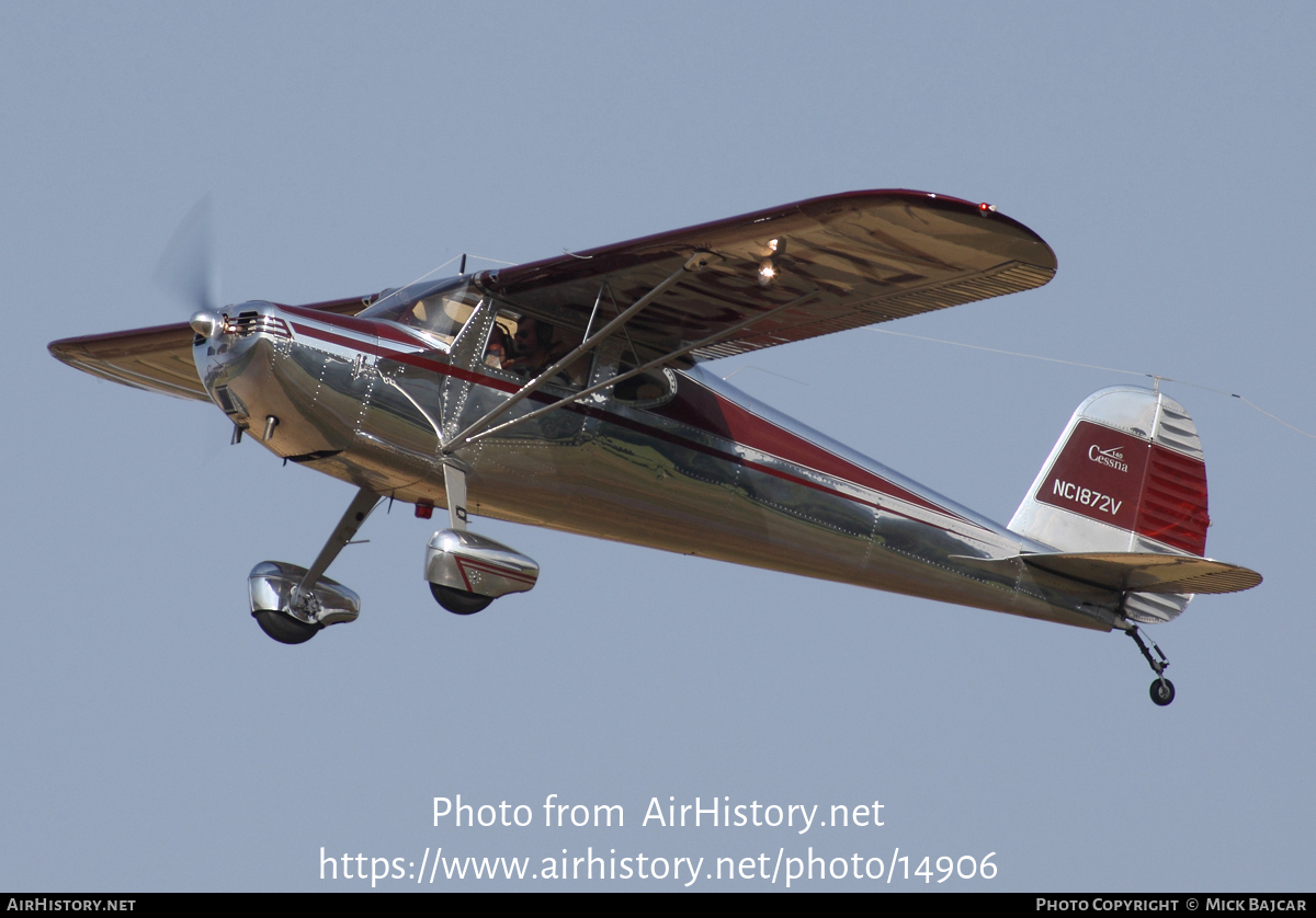 Aircraft Photo of N1872V / NC1872V | Cessna 140 | AirHistory.net #14906