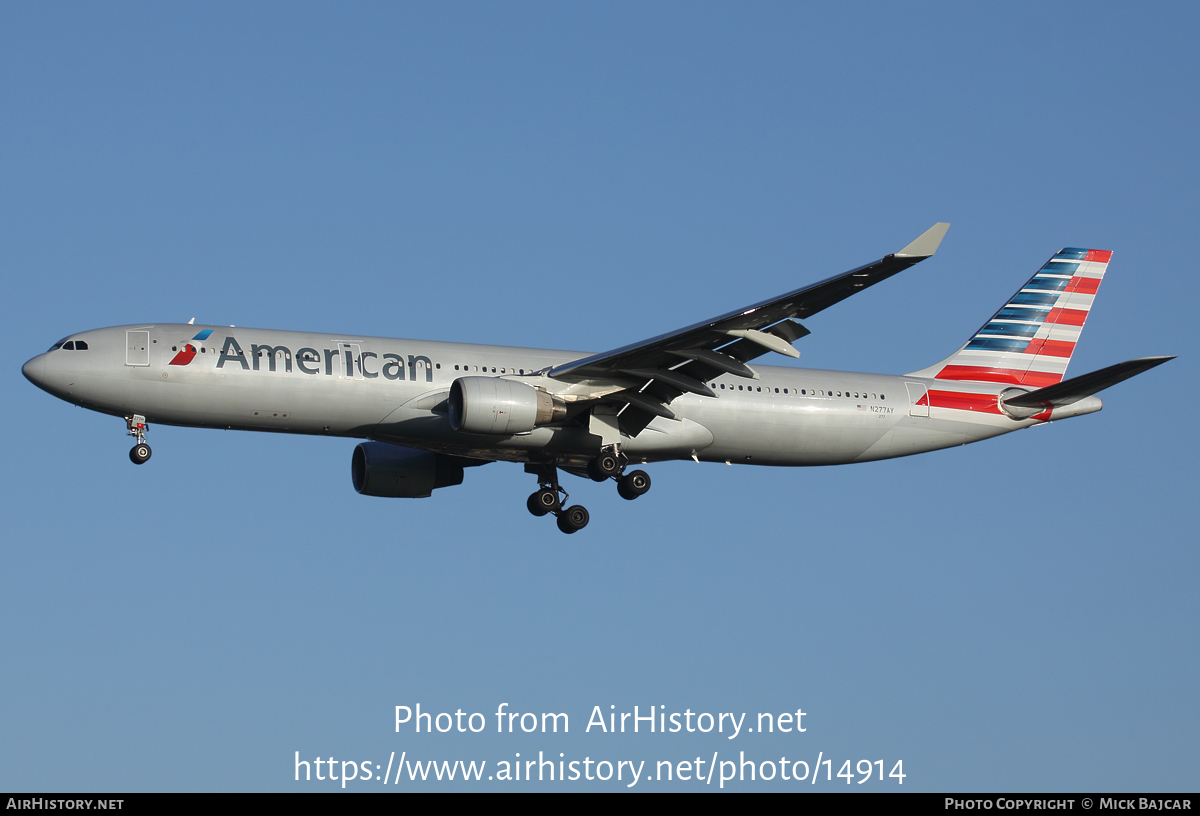 Aircraft Photo of N277AY | Airbus A330-323 | American Airlines | AirHistory.net #14914