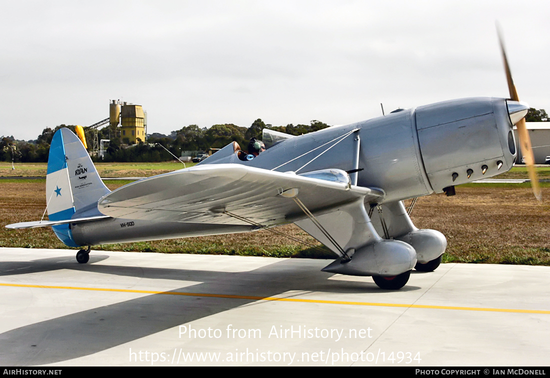 Aircraft Photo of VH-SQD | Ryan ST-A | Honduras - Air Force | AirHistory.net #14934