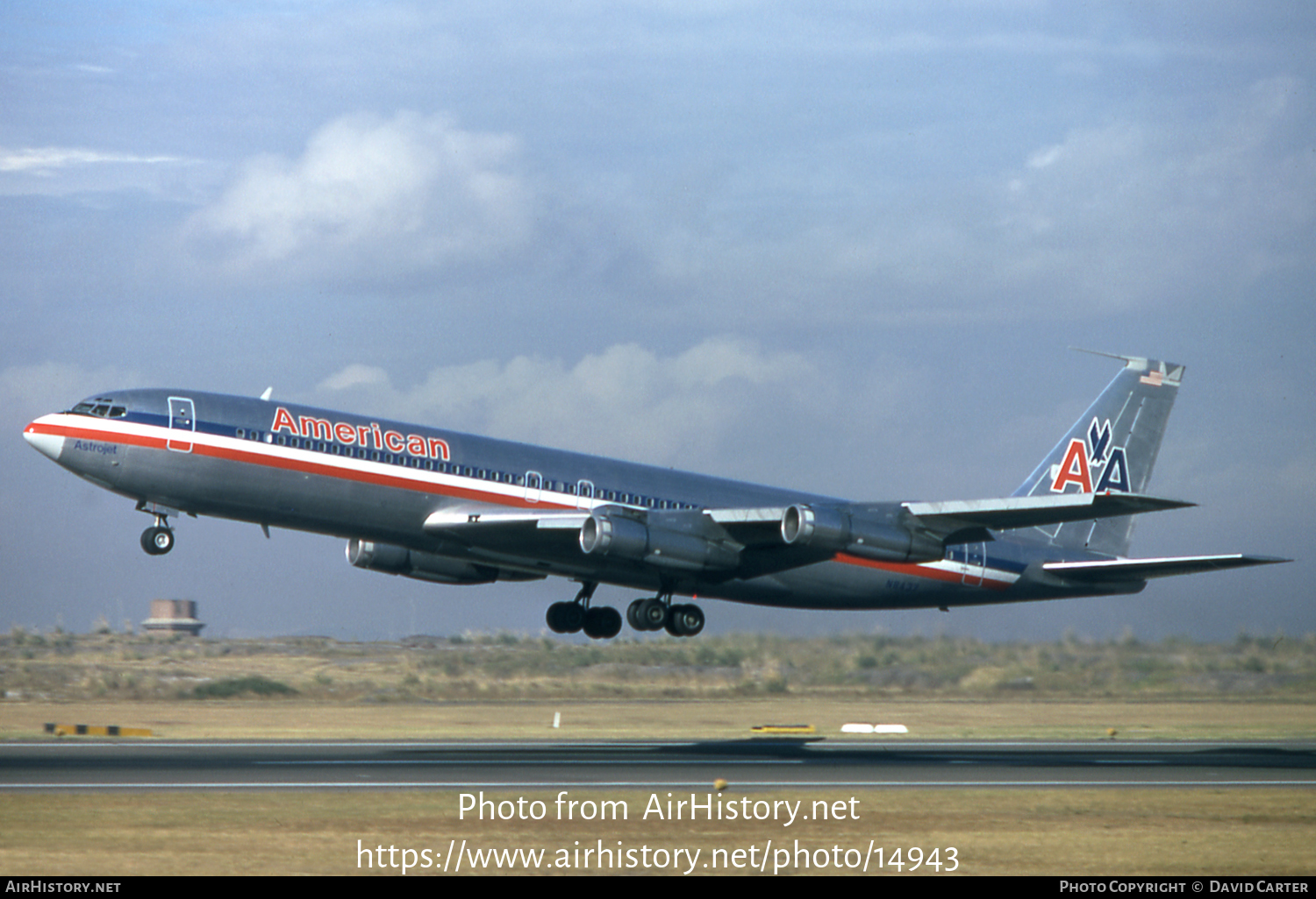 Aircraft Photo of N8437 | Boeing 707-323B | American Airlines | AirHistory.net #14943