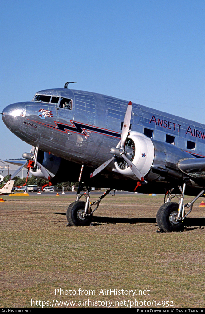 Aircraft Photo of VH-ABR | Douglas DC-3-G202A | Ansett Airways | AirHistory.net #14952