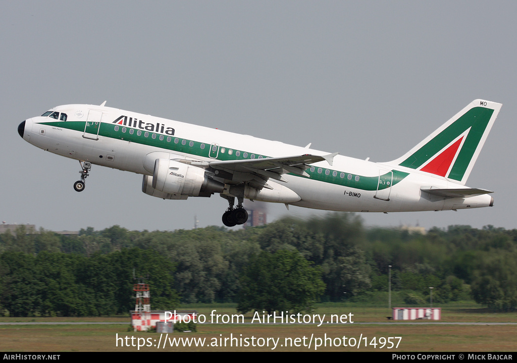 Aircraft Photo of I-BIMO | Airbus A319-112 | Alitalia | AirHistory.net #14957