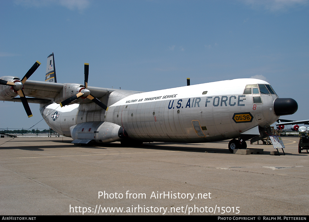 Aircraft Photo of 59-0536 / 90536 | Douglas C-133B Cargomaster | USA - Air Force | AirHistory.net #15015