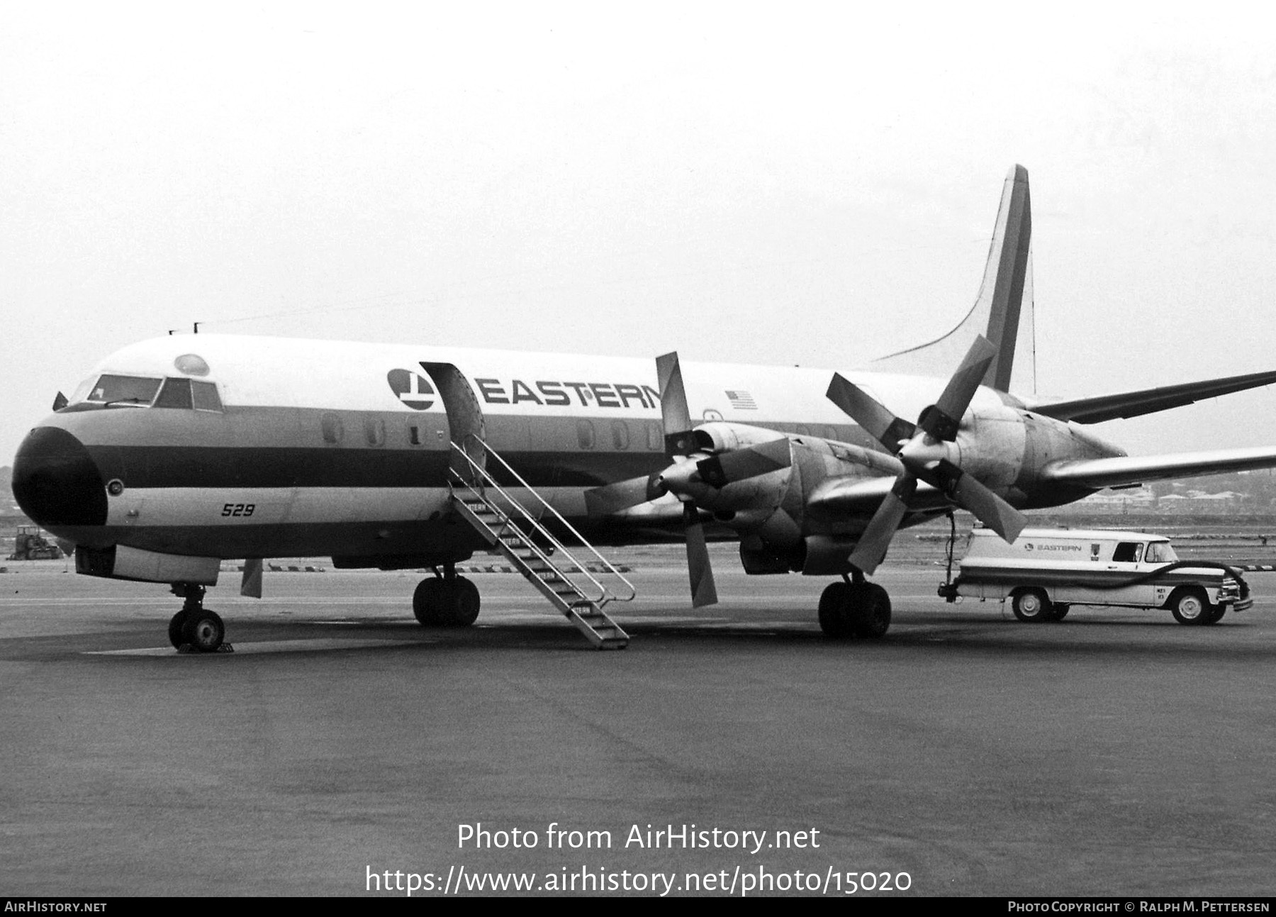 Aircraft Photo of N5529 | Lockheed L-188A Electra | Eastern Air Lines | AirHistory.net #15020