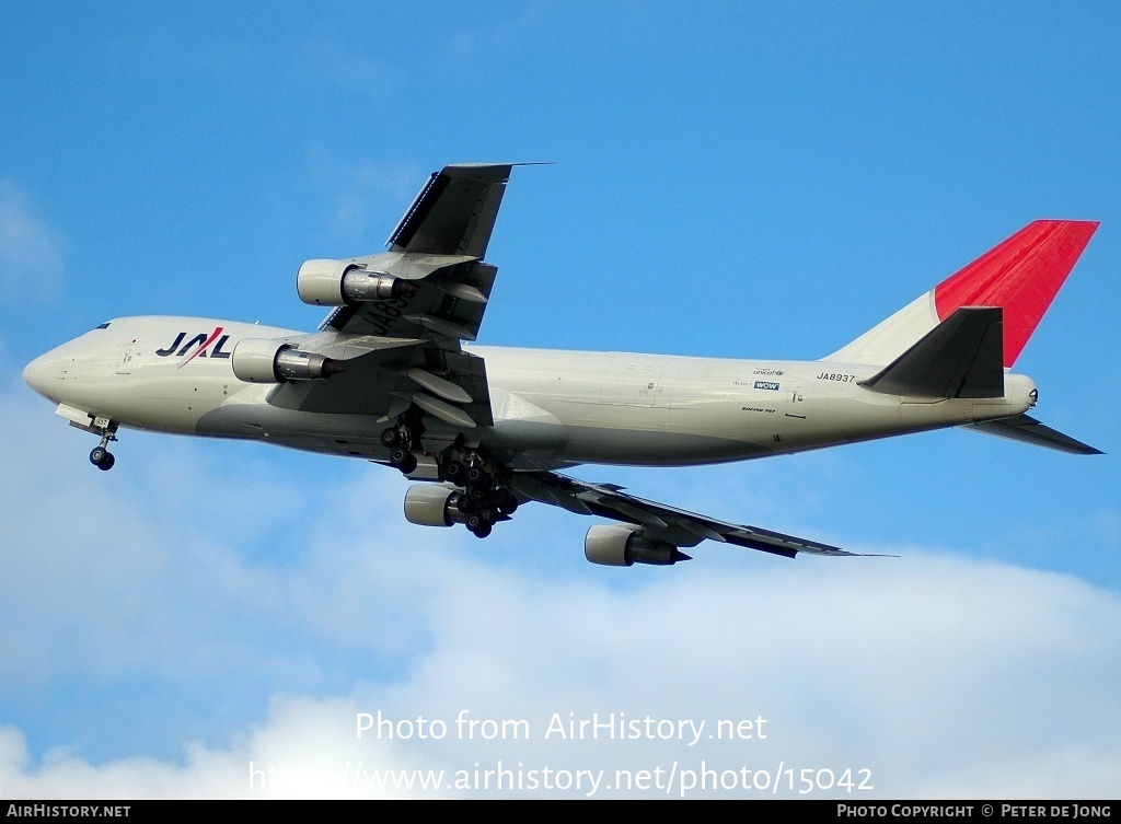 Aircraft Photo of JA8937 | Boeing 747-246F/SCD | Japan Airlines - JAL Cargo | AirHistory.net #15042