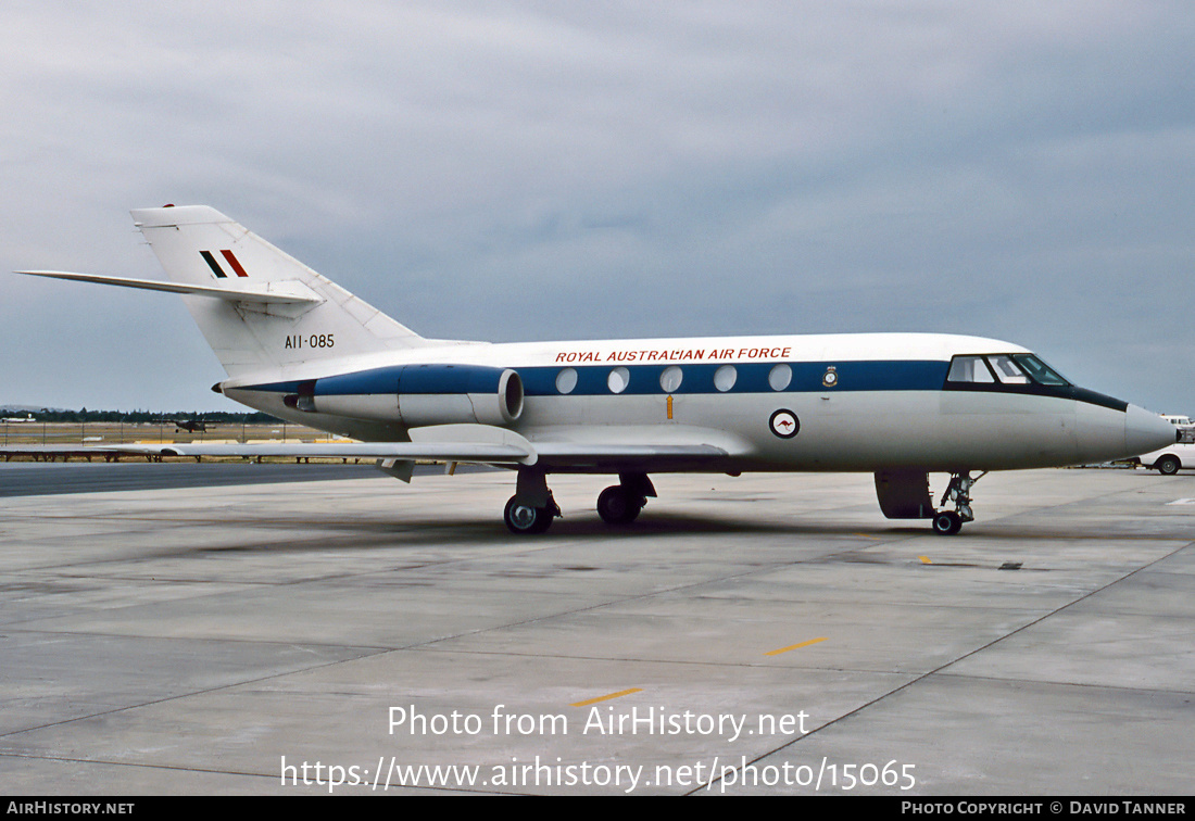 Aircraft Photo of A11-085 | Dassault Falcon 20C | Australia - Air Force | AirHistory.net #15065