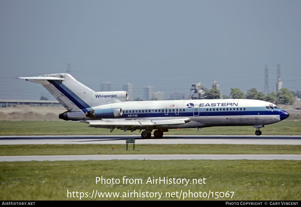 Aircraft Photo of N8174G | Boeing 727-25C | Eastern Air Lines | AirHistory.net #15067