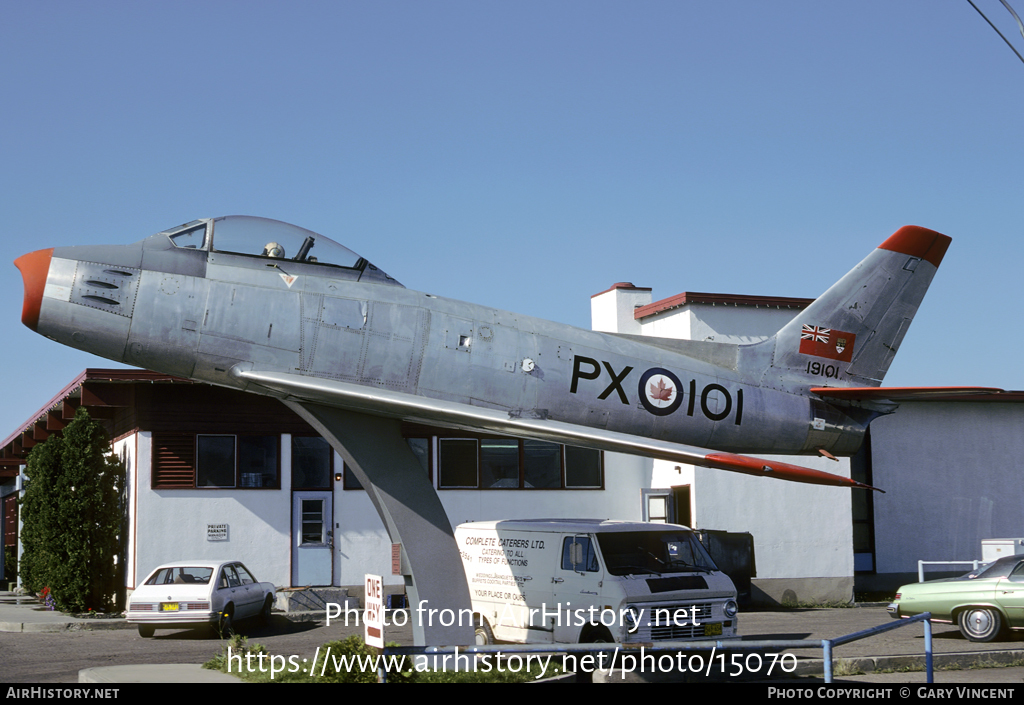 Aircraft Photo of 19101 | Canadair CL-13 Sabre 1 | Canada - Air Force | AirHistory.net #15070