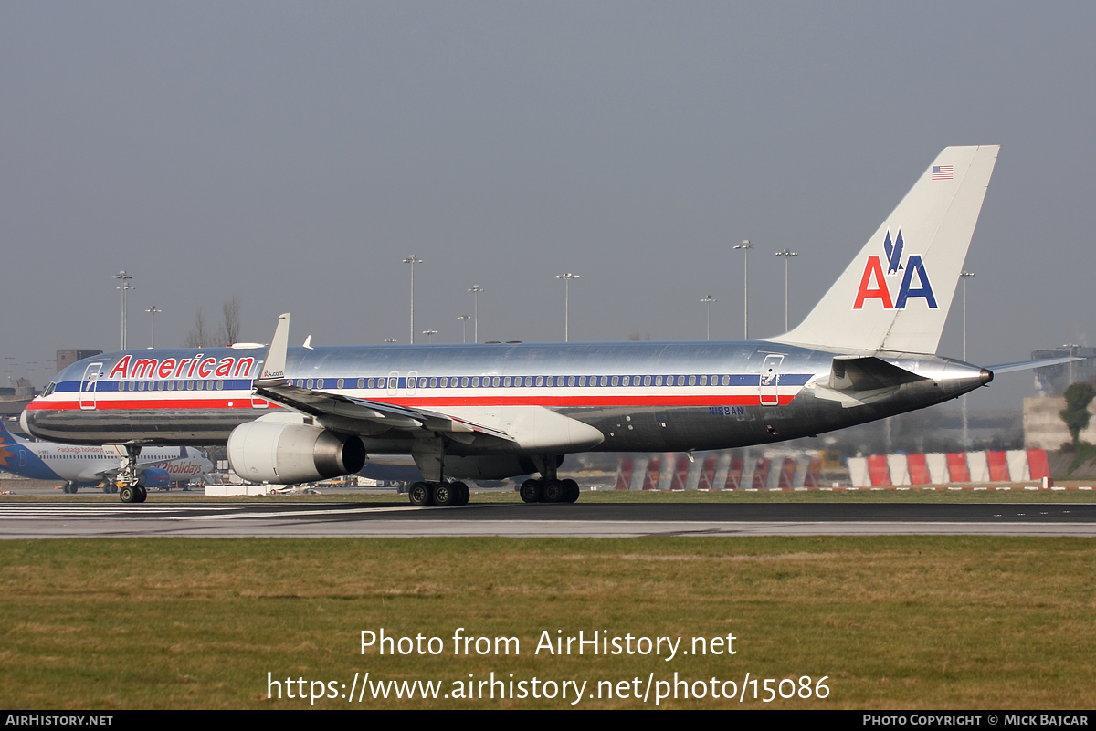 Aircraft Photo of N188AN | Boeing 757-223 | American Airlines | AirHistory.net #15086