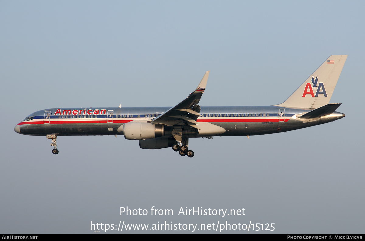 Aircraft Photo of N177AN | Boeing 757-223 | American Airlines | AirHistory.net #15125