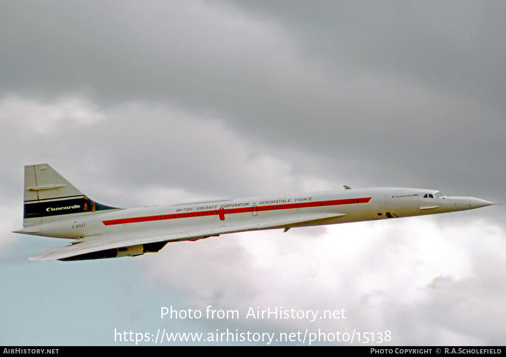 Aircraft Photo of G-BSST | Sud-BAC Concorde | British Aircraft Corporation | AirHistory.net #15138