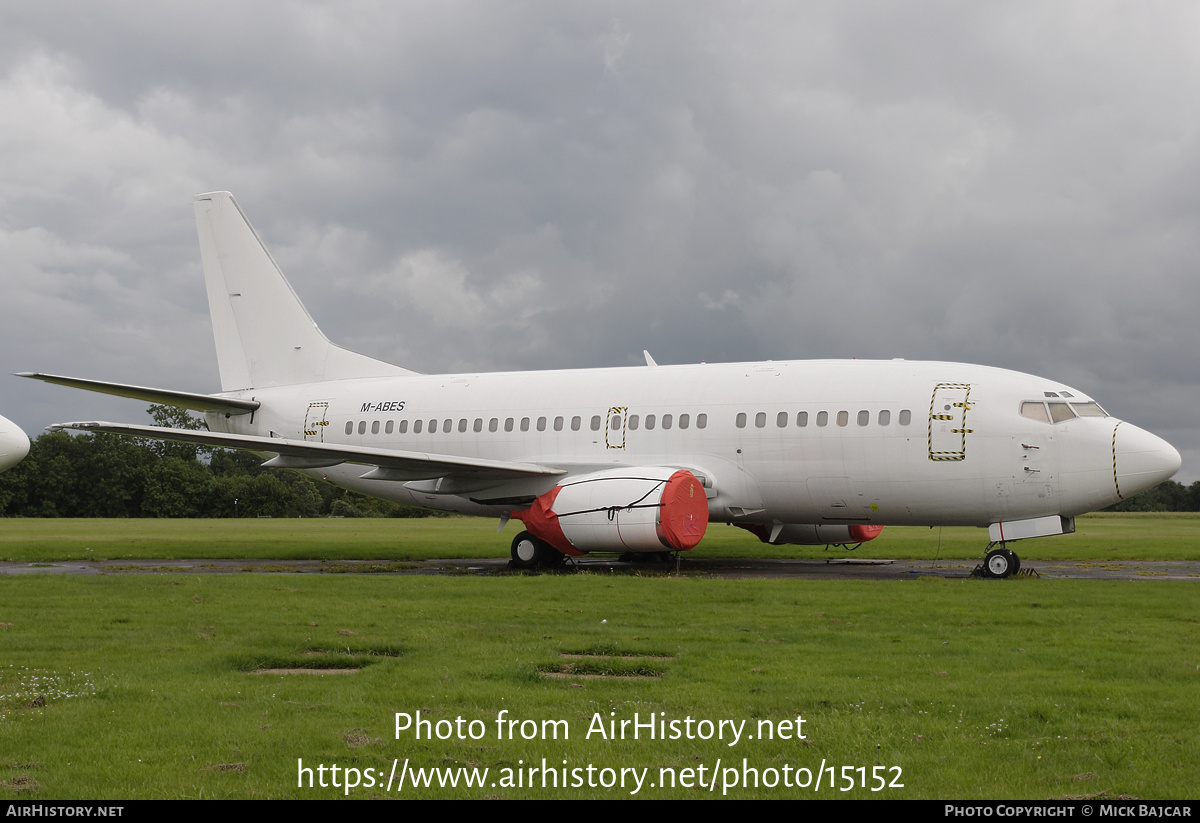 Aircraft Photo of M-ABES | Boeing 737-58E | AirHistory.net #15152