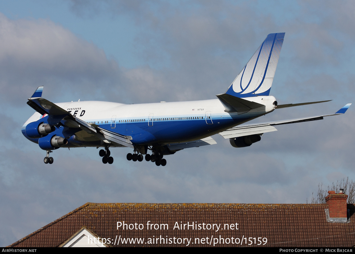 Aircraft Photo of N171UA | Boeing 747-422 | United Airlines | AirHistory.net #15159