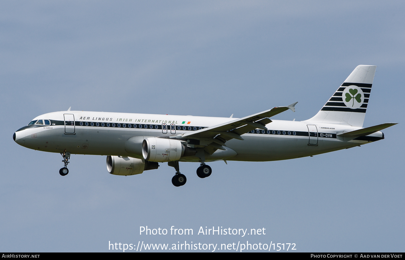 Aircraft Photo of EI-DVM | Airbus A320-214 | Aer Lingus | Aer Lingus - Irish International Airlines | AirHistory.net #15172