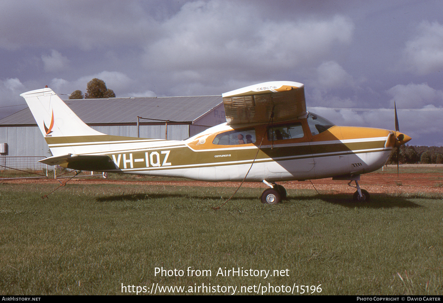 Aircraft Photo of VH-IQZ | Cessna 210L Centurion II | Rossair | AirHistory.net #15196