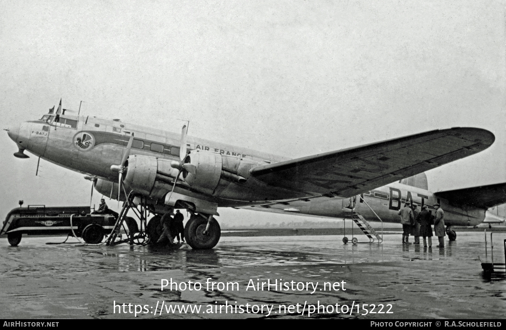 Aircraft Photo of F-BATJ | Sud-Est SE-161 Languedoc | Air France | AirHistory.net #15222