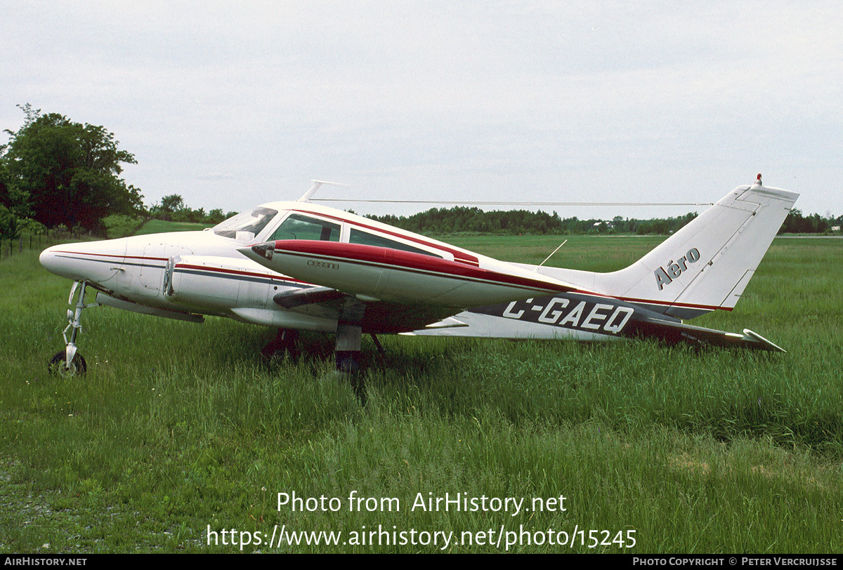 Aircraft Photo of C-GAEQ | Cessna 310Q | Aero Charter of Ottawa | AirHistory.net #15245