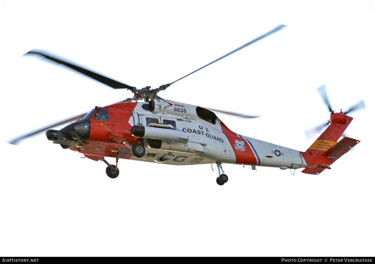 Aircraft Photo of 6035 | Sikorsky HH-60J Jayhawk (S-70B-5) | USA - Coast Guard | AirHistory.net #15249