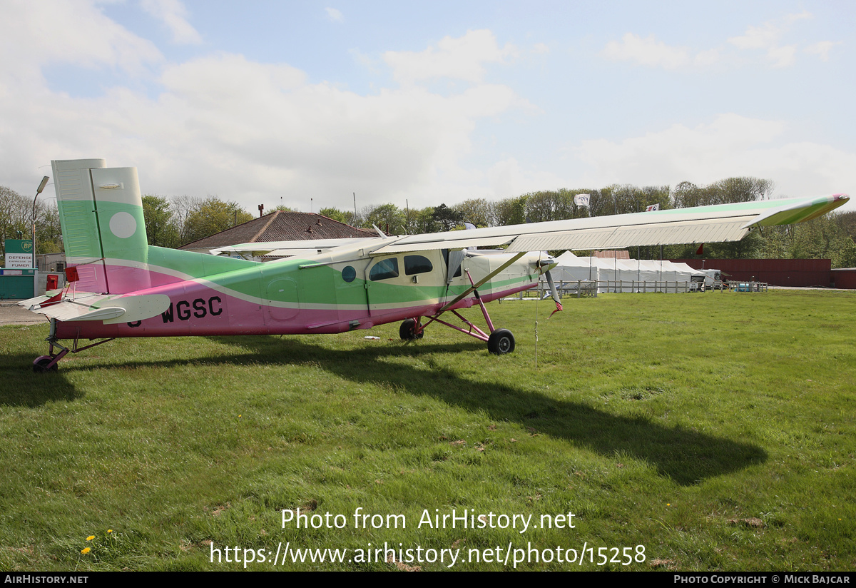 Aircraft Photo of G-WGSC | Pilatus PC-6/B2-H4 Turbo Porter | AirHistory.net #15258