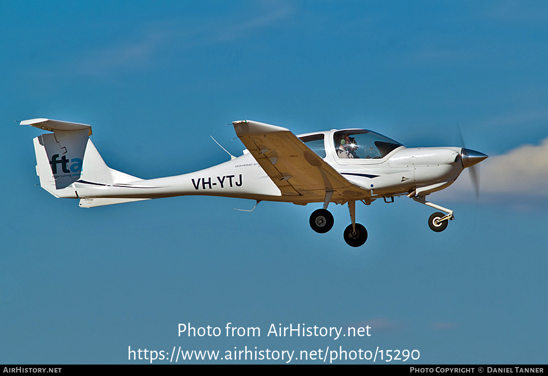 Aircraft Photo of VH-YTJ | Diamond DA40 Diamond Star | Flight Training Adelaide - FTA | AirHistory.net #15290
