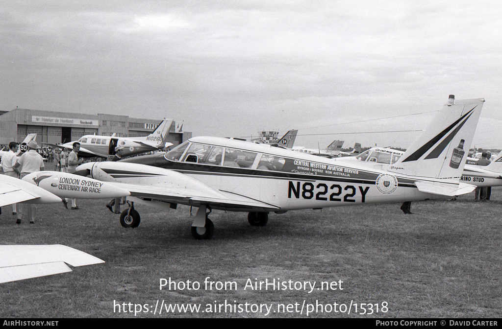 Aircraft Photo of N8222Y | Piper PA-30-160 Twin Comanche B | Central Western Aviation Service | AirHistory.net #15318