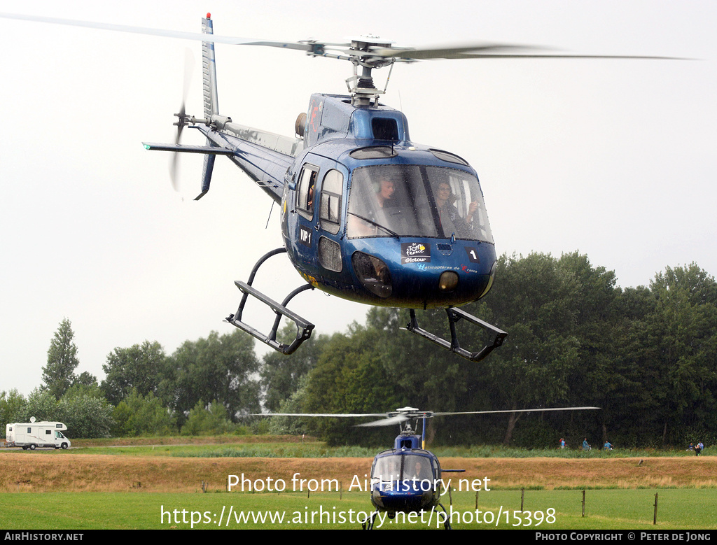 Aircraft Photo of F-GJRP | Aerospatiale AS-350B-2 Ecureuil | HdF - Hélicoptères de France | AirHistory.net #15398