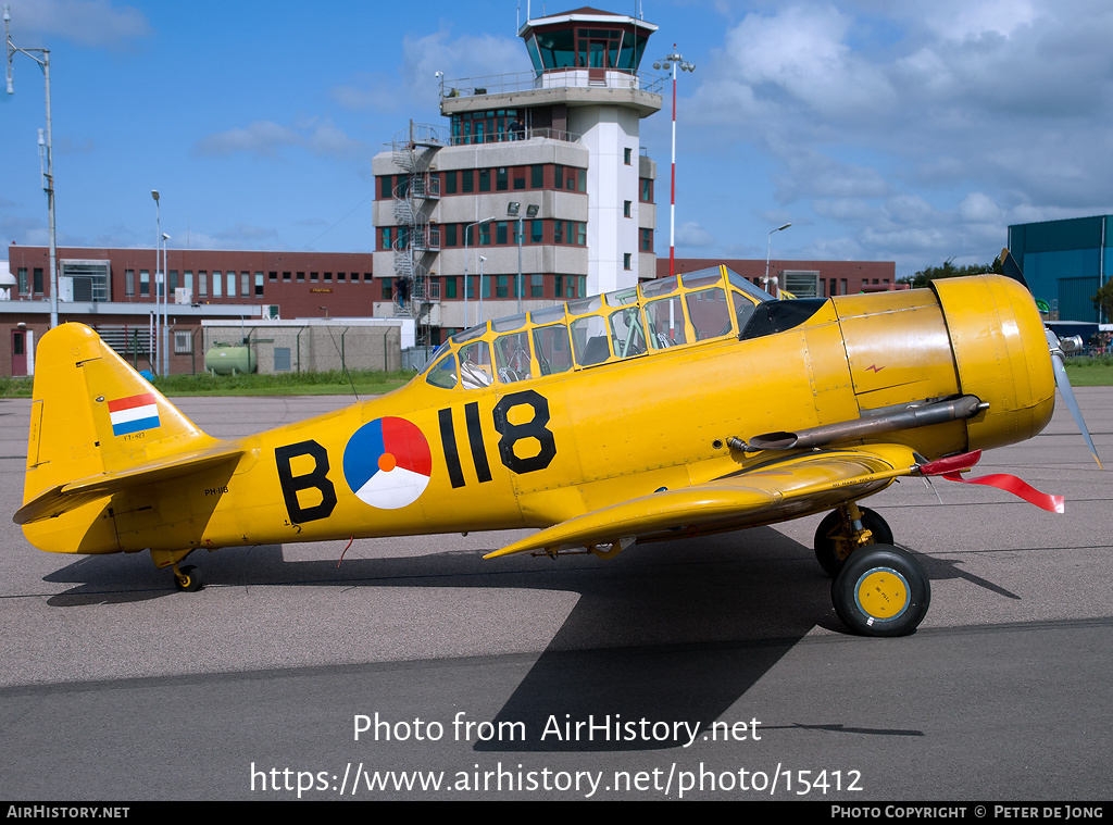 Aircraft Photo Of PH-IIB / B-118 | North American AT-16 Harvard IIB ...