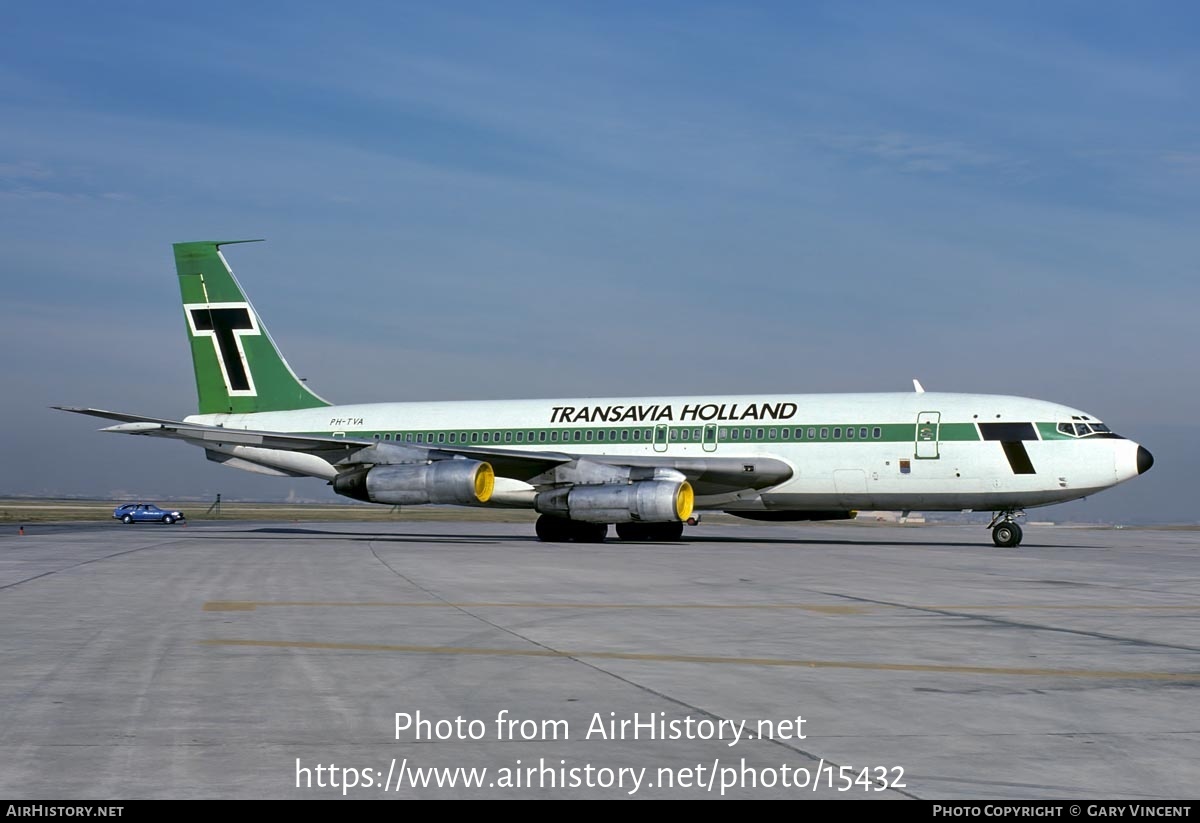 Aircraft Photo of PH-TVA | Boeing 707-123(B) | Transavia Holland | AirHistory.net #15432