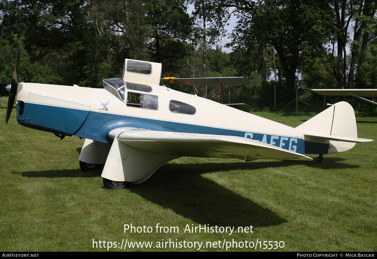 Aircraft Photo of G-AEEG | Miles M.3A Falcon Major | AirHistory.net #15530