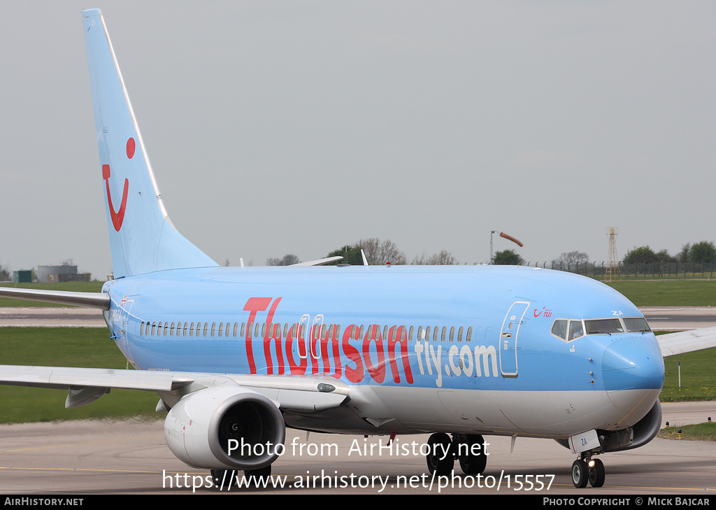 Aircraft Photo of G-FDZA | Boeing 737-8K5 | Thomsonfly | AirHistory.net #15557