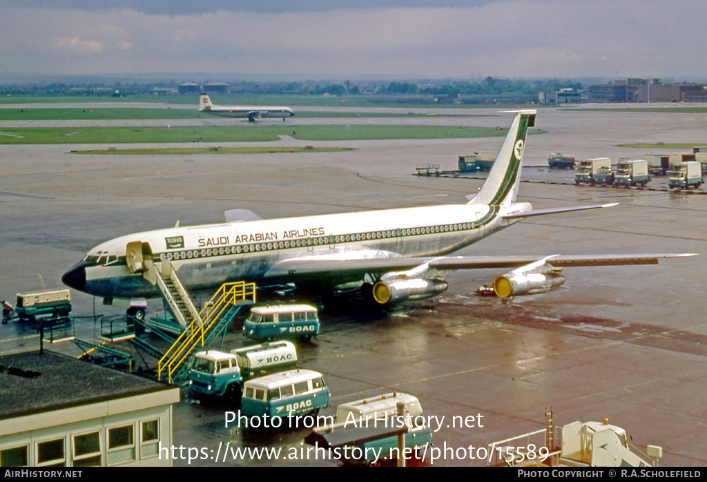 Aircraft Photo of HZ-ACD | Boeing 707-368C | Saudi Arabian Airlines | AirHistory.net #15589