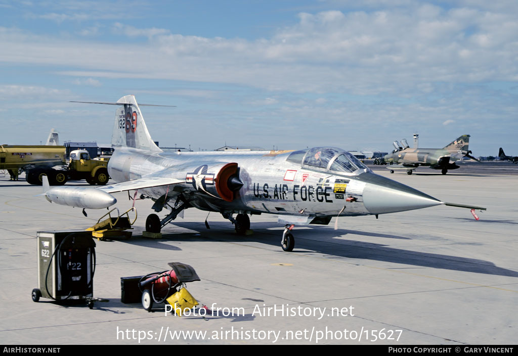 Aircraft Photo of 63-13269 / 13269 | Lockheed F-104G Starfighter | USA - Air Force | AirHistory.net #15627