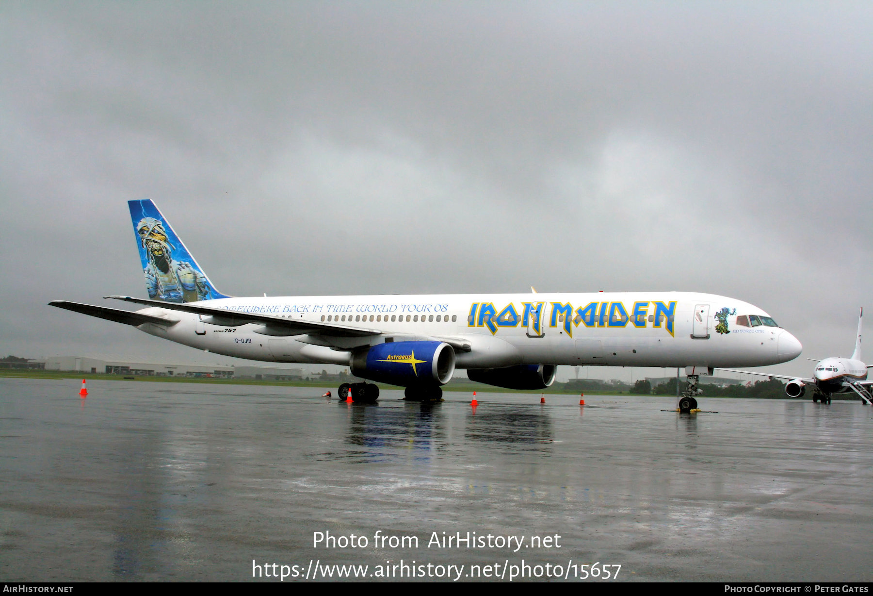 Aircraft Photo of G-OJIB | Boeing 757-23A | Iron Maiden | AirHistory.net #15657