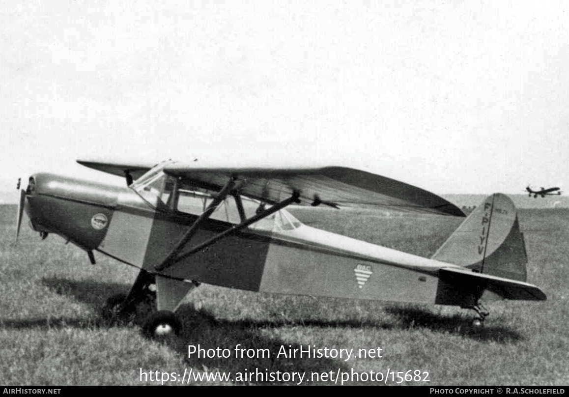 Aircraft Photo of F-PIYV | Brochet MB 76 | AirHistory.net #15682